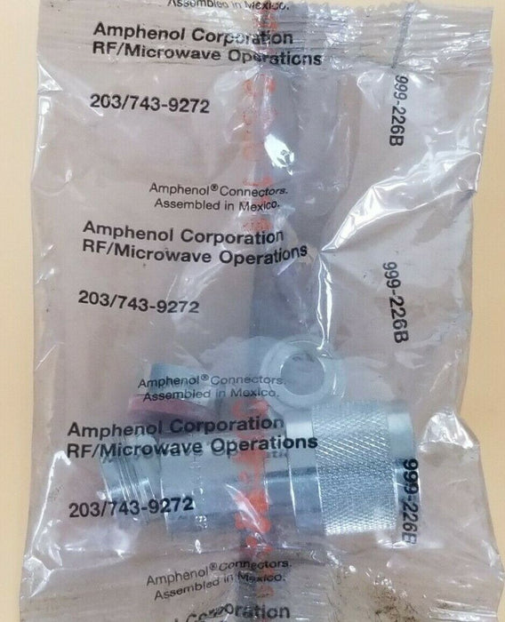 LOT OF 3 NEW AMPHENOL 203/743-9272 RF CONNECTORS