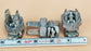LOT OF 3 K SBP-3/0 SPLIT BOLT CONNECTORS 6 SOL-3/0 STR CU SBP3/0
