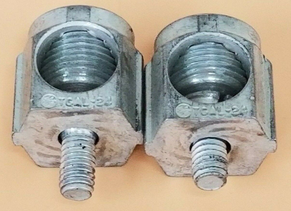 LOT OF 2 GENERAL ELECTRIC TCAL-24 CIRCUIT BREAKER LUGS TCAL24