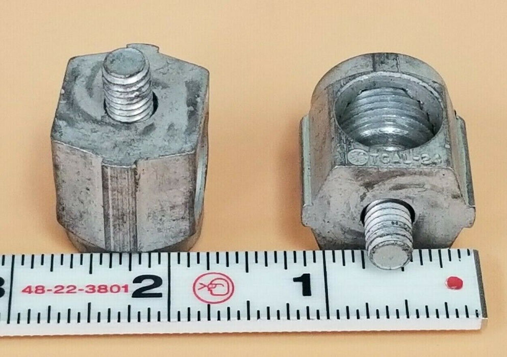 LOT OF 2 GENERAL ELECTRIC TCAL-24 CIRCUIT BREAKER LUGS TCAL24