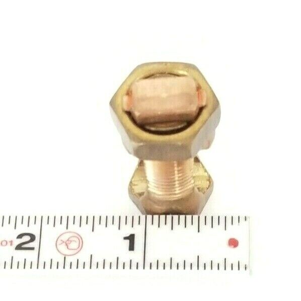 NEW THOMAS & BETTS PUC S-1/0 CU 14.SOL-1/0 STR SPLIT BOLT BRASS CONNECTOR