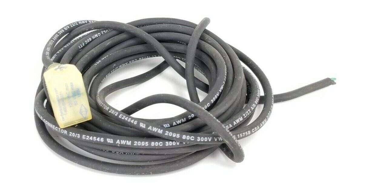 CANFIELD 120VAC 60VDC MOV SOLENOID CONNECTOR CABLE