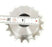 LOT OF 2 AVE INDUSTRIES Z\18-1/2 SPROCKETS 18-TOOTH 1'' IN. KEYED BORE Z1812