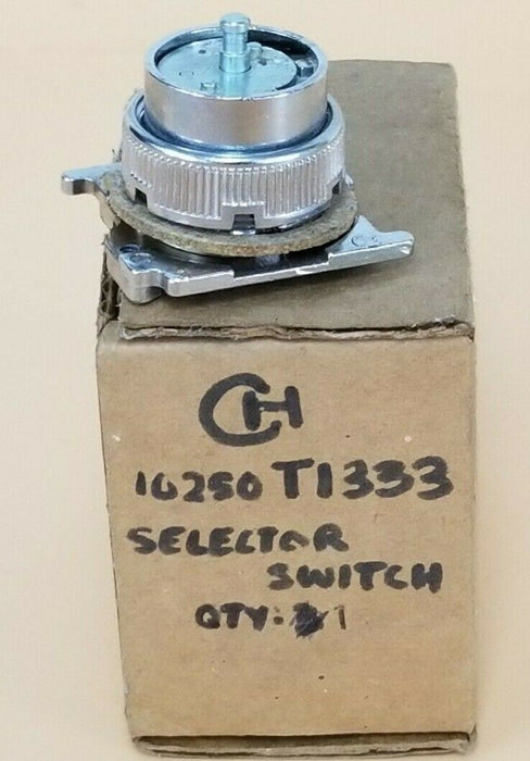 EATON CUTLER-HAMMER 10250T1333 SELECTOR SWITCH (INCOMPLETE)