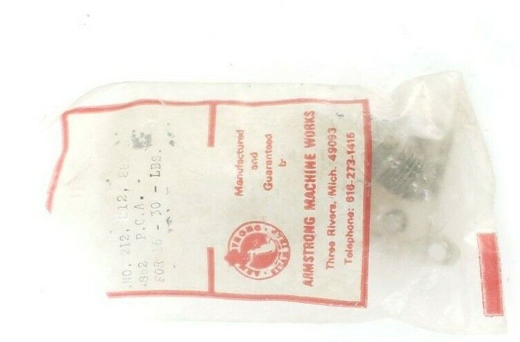 NEW ARMSTRONG NO. 212, 812, 882, 862 P.C.A. BRACKET KIT, FOR 16-30LBS, 1/4"