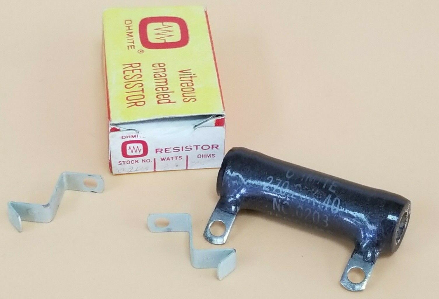 NIB OHMITE 0205 RESISTOR 750 OHMS 25W