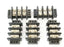 LOT OF 5 WALDOM / CINCH TERMINAL BLOCKS 6-TERMINAL 2-ROW