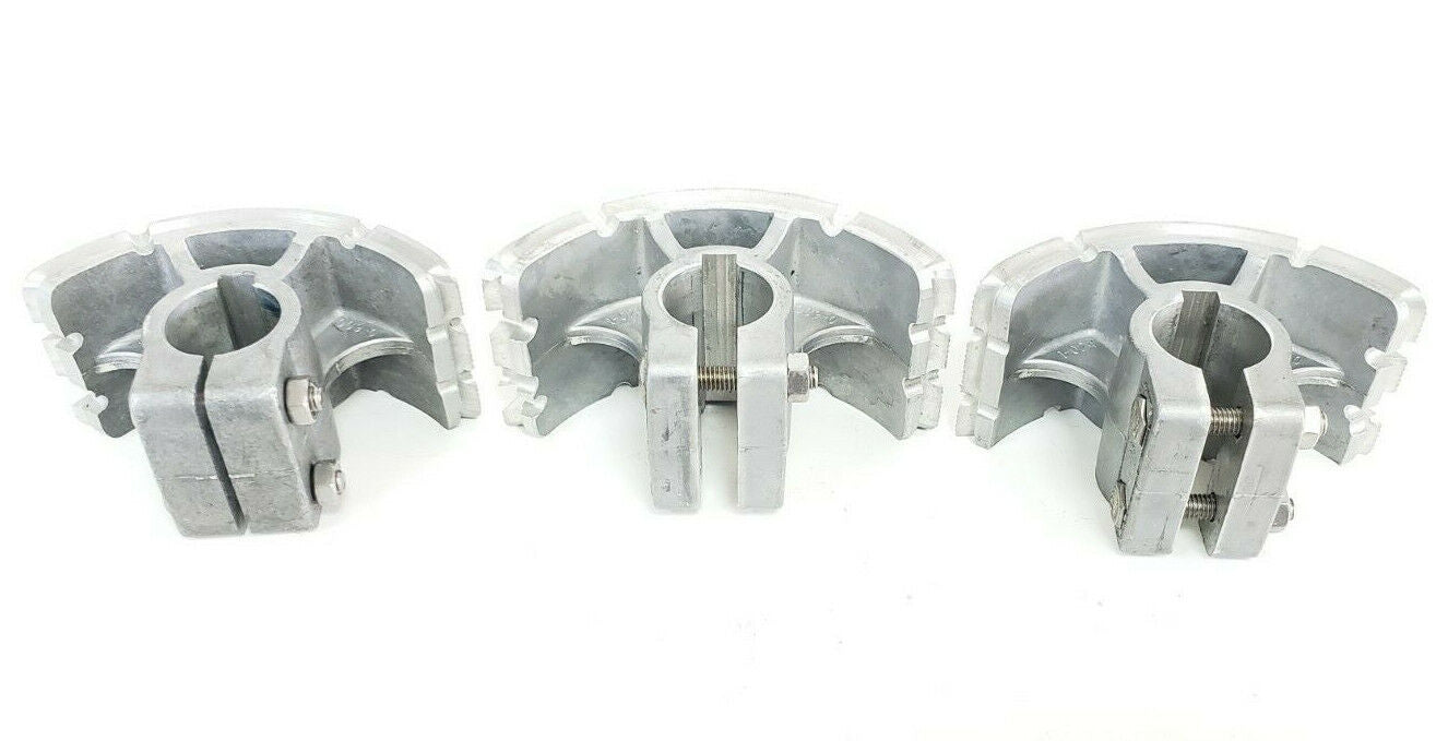 LOT OF 3 KRONES 1-02480009-0 ALUMINUM PALLET BODIES 1024800090