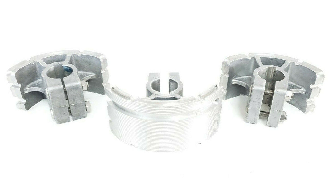 LOT OF 3 KRONES 1-02480009-0 ALUMINUM PALLET BODIES 1024800090
