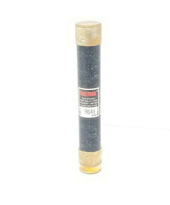COOPER BUSSMANN FRS-R-9 FUSETRON FUSES FRSR9 DUEL-ELEMENT