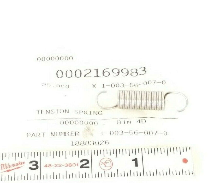 NEW KRONES 1-003-56-007-0 TENSION SPRING 1003560070