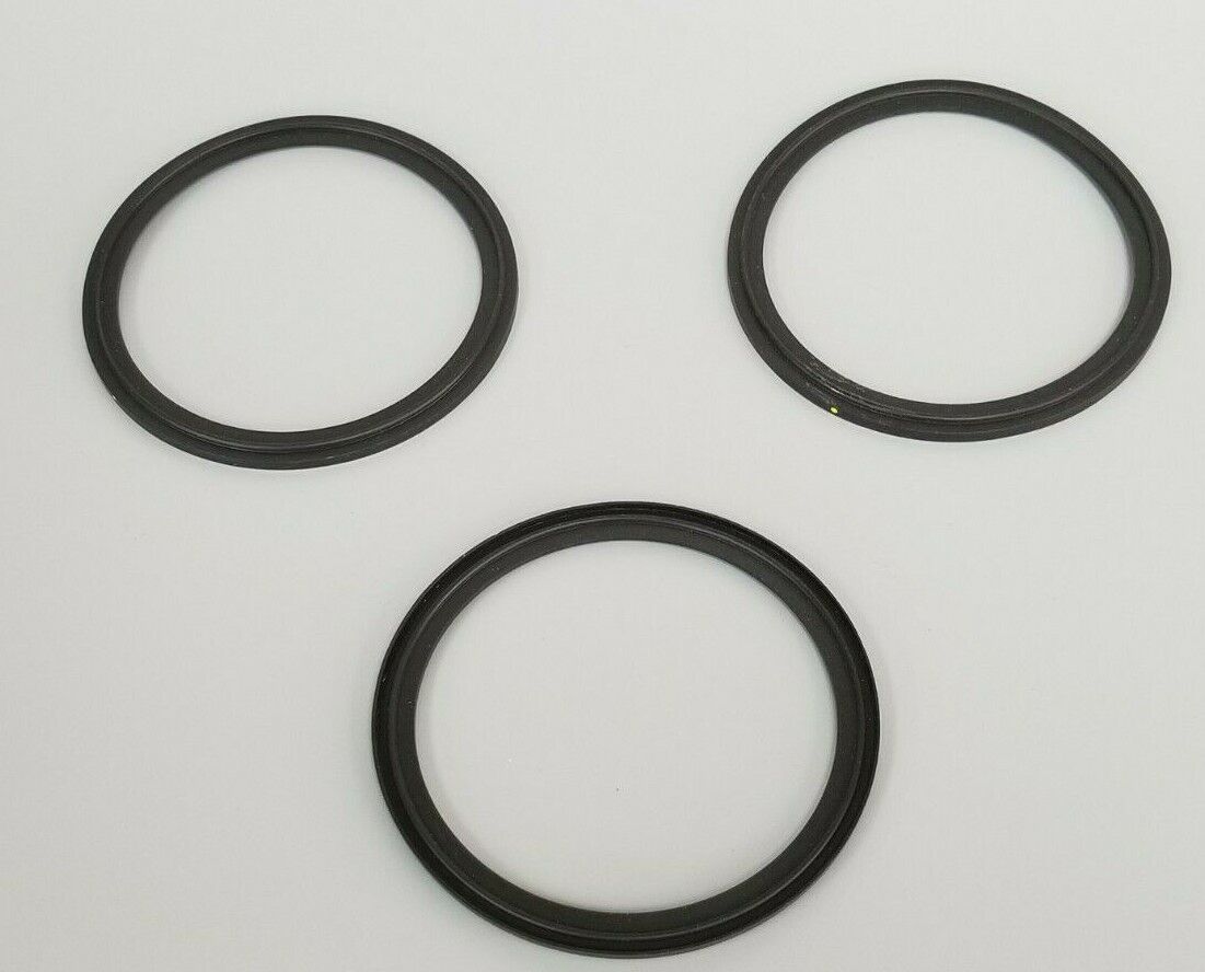 LOT OF 3 NEW A3 0-40MVF-SFY FLANGED CLAMP VITON GASKETS 4"
