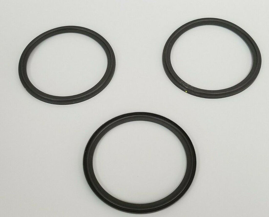 LOT OF 3 NEW A3 0-40MVF-SFY FLANGED CLAMP VITON GASKETS 4"