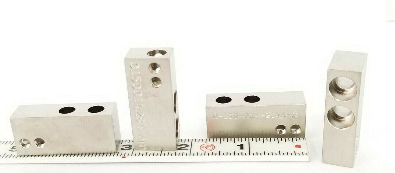 LOT OF 4 NEW KHS 0150014284 INLET CONV. OUTER NOSE ROLLER MOUNTS