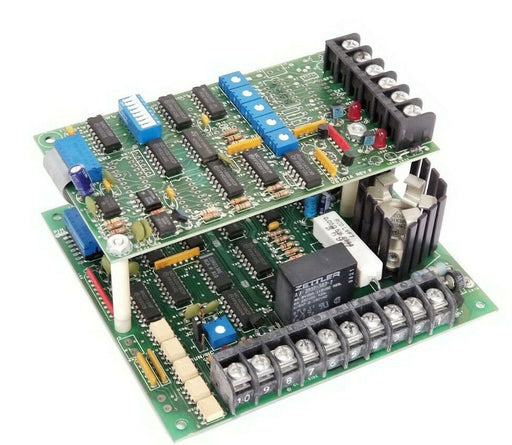 INDUSTRIAL DEVICES CORP. D2200 CONTROL BOARD REV. B W/ VS-001A BOARD REV. F