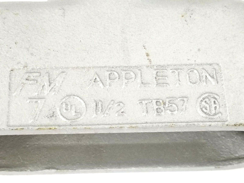 APPLETON TB57 FH7 CONDUIT BODY 1-1/2''