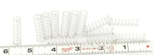 LOT OF 15 NEW GENERIC 8216 CLAMP-MOUNT SPRINGS 1-1/4'' IN. OAL 1/2'' IN. W