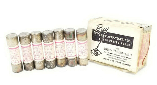 LOT OF 7 NEW SHAWMUT TR-25 TRI-ONIC FUSES TR25, 25AMPS, 250V