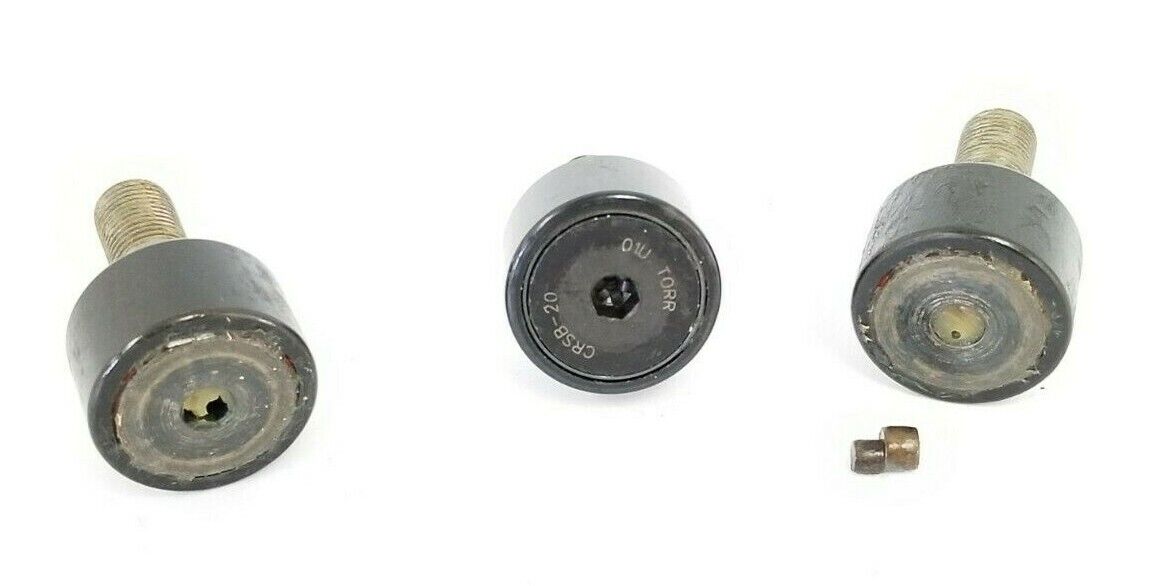 LOT OF 3 TORRINGTON CRSB-20 CAM FOLLOWERS 1-7/8IN OD