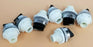 LOT OF 7 NEW GENERIC 2 POS 30MM SELECTOR SWITCHES LEFT-RIGHT Z-3755 Z3755