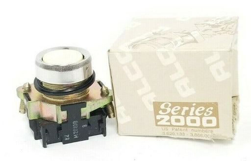 NEW ALCO M2010B PUSHBUTTON WHITE CAP SERIES 2000