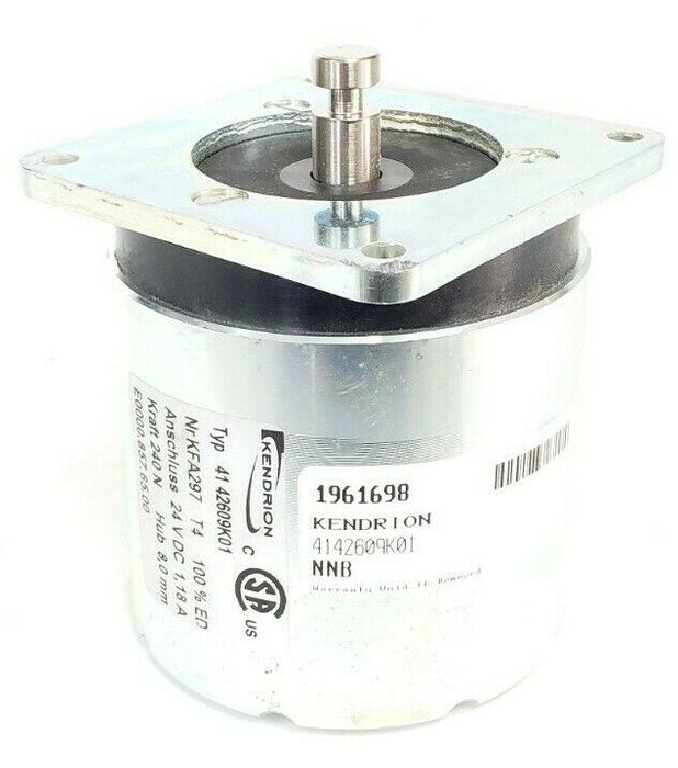 NIB KENDRION 41-42609K01 SOLENOID ACTUATOR KFA297 24VDC 1,18A E0000.857.65.00