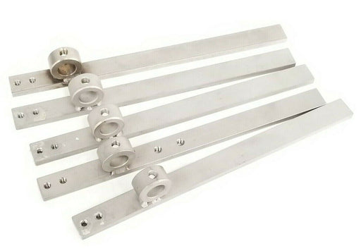 LOT OF 5 GENERIC Z-2651 SUPPORT BARS 15x35 1-018-76-070-0 7-7/8'' IN. OAL