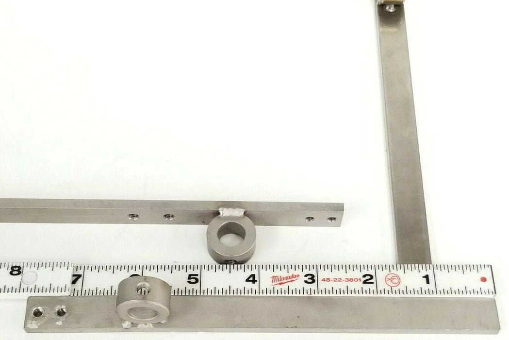 LOT OF 5 GENERIC Z-2651 SUPPORT BARS 15x35 1-018-76-070-0 7-7/8'' IN. OAL