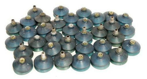 LOT OF 35 VACCON CO. VC-32-B VACUUM CUPS 1/2'' IN. THREAD 2-7/8'' IN. OD VC32B