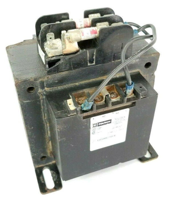 CUTLER HAMMER C0500E2AFB CONTROL TRANSFORMER 500VA 50/60HZ B500-2168-8