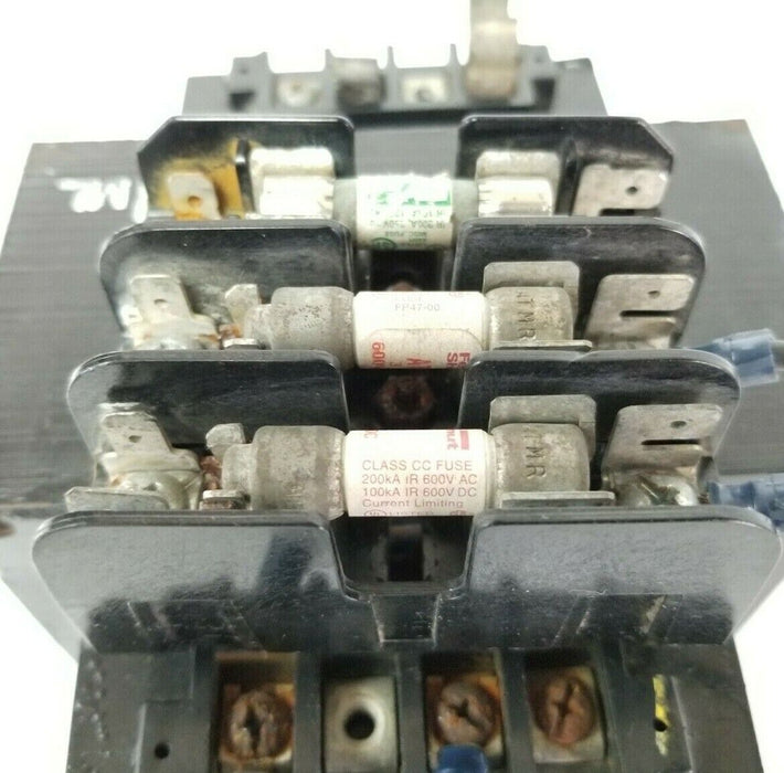 CUTLER HAMMER C0500E3CFB CONTROL TRANSFORMER 500VA 50/60HZ B500-2195-8