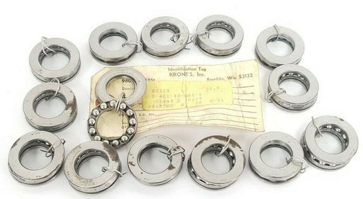 LOT OF 14 NEW INA / KRONES 0-401-50-005-1 THRUST BALL BEARINGS 20x35x10MM 51104