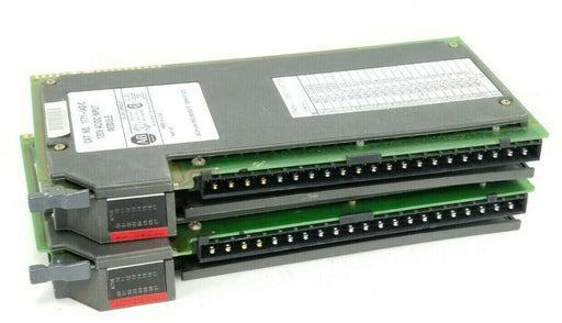 LOT OF 2 ALLEN BRADLEY 1771-IAD/C INPUT MODULES 1771IAD SERIES C