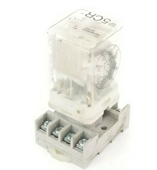 ALLEN BRADLEY 700-HA32Z24 CONTROL RELAY SER. A 24VDC W/ 5X852F RELAY SOCKET