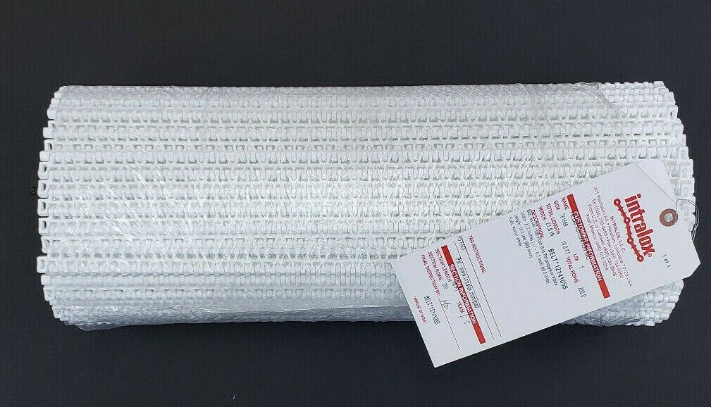 NEW FALLAS INTRALOX 12141055 CONVEYOR BELT, 231 8 18736, SERIES 1100, 21" X 10'