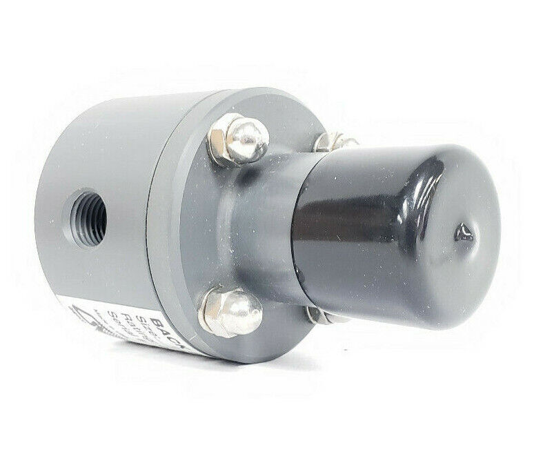 NEW GRIFFCO BPV025P BACK PRESSURE VALVE, 1/4" 0.25 IN., PVC, 0-150PSI, SET: 50