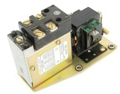ALLEN BRADLEY 849A-ZOA24 PNEUMATIC TIMER SER. B W/ 79A83 COIL