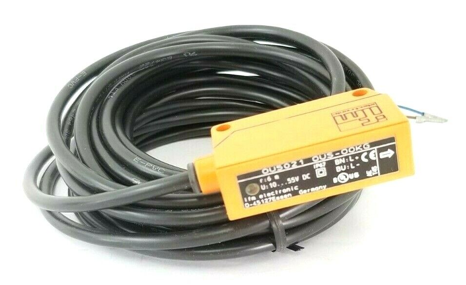 NEW IFM EFECTOR OU5021 PHOTOELECTRIC IR 800NM THRU BEAM W/6M CBL OUS-OOKG