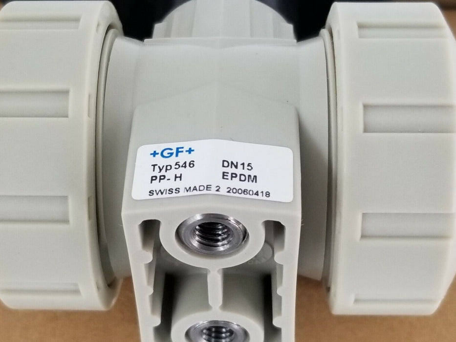 NIB GF FISCHER SIGNET 167.546.402 FUSION BALL VALVE DN15 PP-H D20DN15