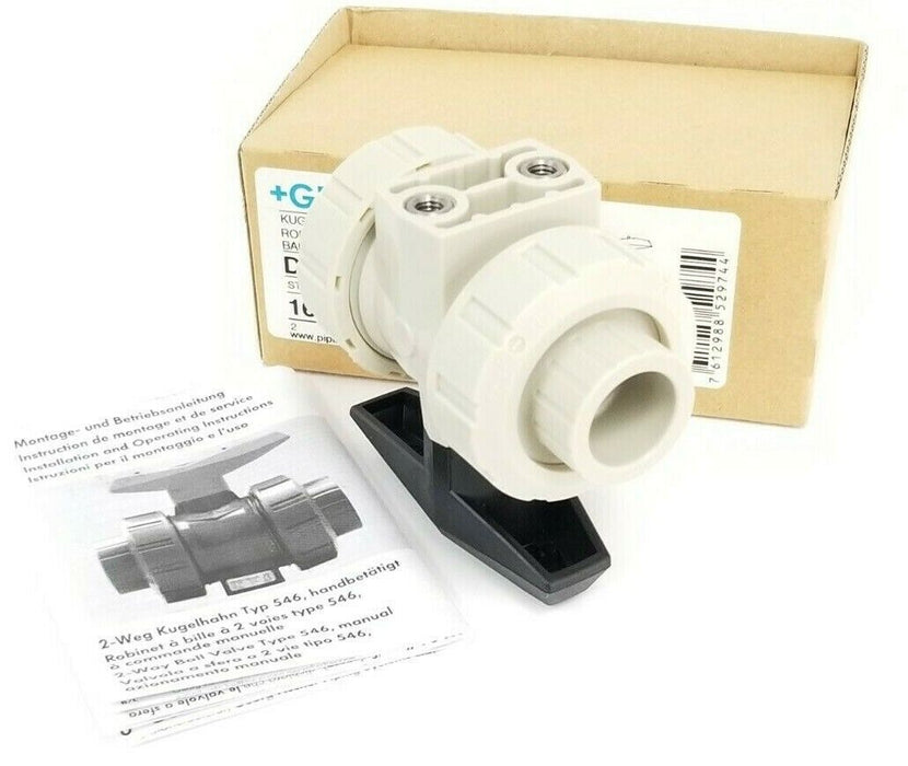 NIB GF FISCHER SIGNET 167.546.402 FUSION BALL VALVE DN15 PP-H D20DN15