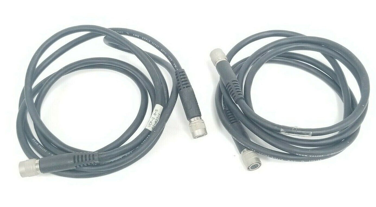 LOT OF 2 NORTECH VCP-2.0-S CAMERA INTERFACE CABLE MALE-FEMALE 4COAX WIRES