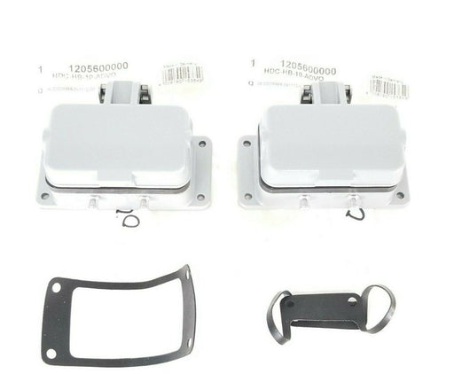 LOT OF 2 NEW WEIDMULLER HDC-HB-10-ADVO HOUSINGS 1205600000