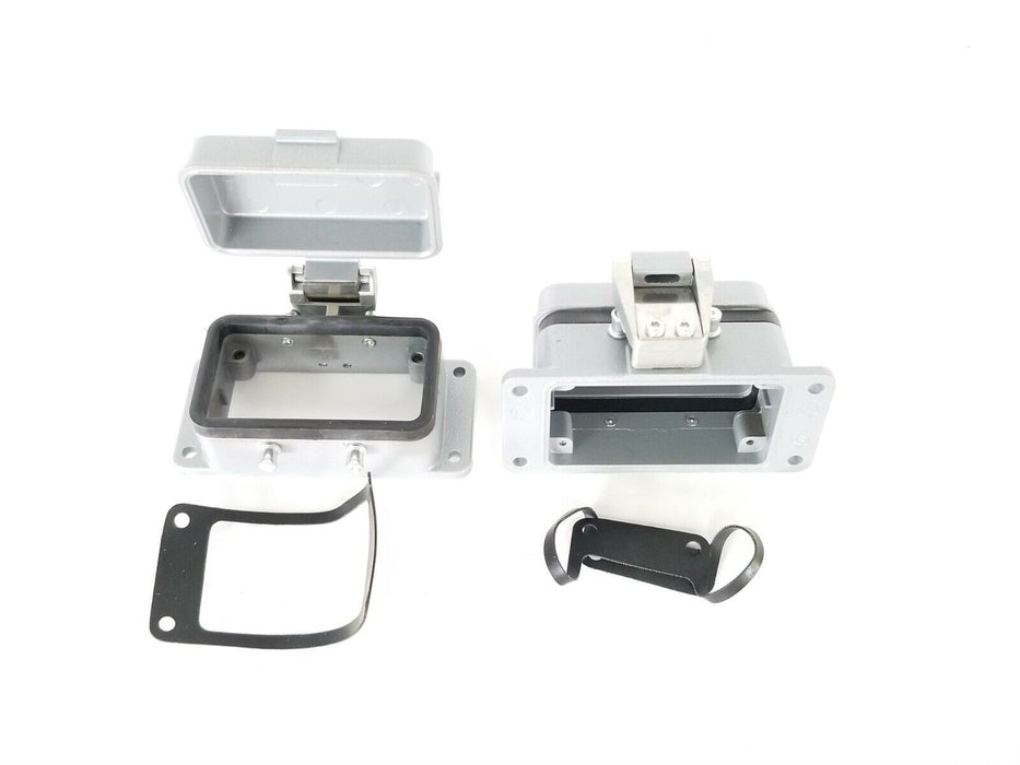 LOT OF 2 NEW WEIDMULLER HDC-HB-10-ADVO HOUSINGS 1205600000