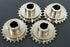 LOT OF 4 GENERIC 402A072 SPROCKETS 3/4'' IN. BORE 2-7/8'' IN. OD 23-TEETH