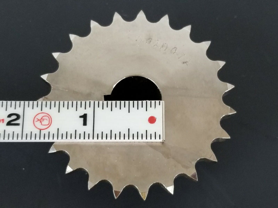 LOT OF 4 GENERIC 402A072 SPROCKETS 3/4'' IN. BORE 2-7/8'' IN. OD 23-TEETH