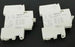 LOT OF 2 SCHNEIDER / MERLIN GERIN A9A26924 AUXILIARY CONTACTS 6A 130VDC DD15131