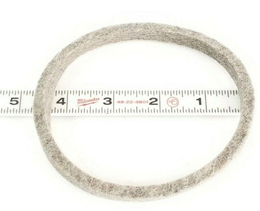 LOT OF 5 NEW GENERIC EEE2-7F3 FELT SEALS,  ~4-1/8" ID, ~4-5/8" OD, EEE27F3