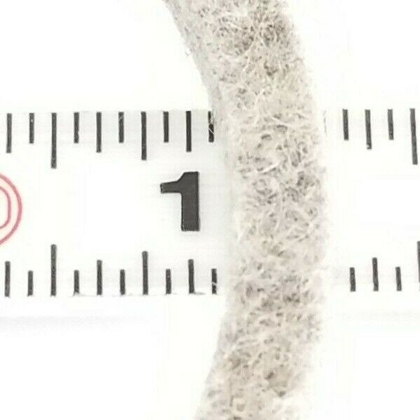 LOT OF 5 NEW GENERIC EEE2-7F3 FELT SEALS,  ~4-1/8" ID, ~4-5/8" OD, EEE27F3