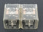LOT OF 2 ACI 9826A1203 RELAYS COIL: 120VAC