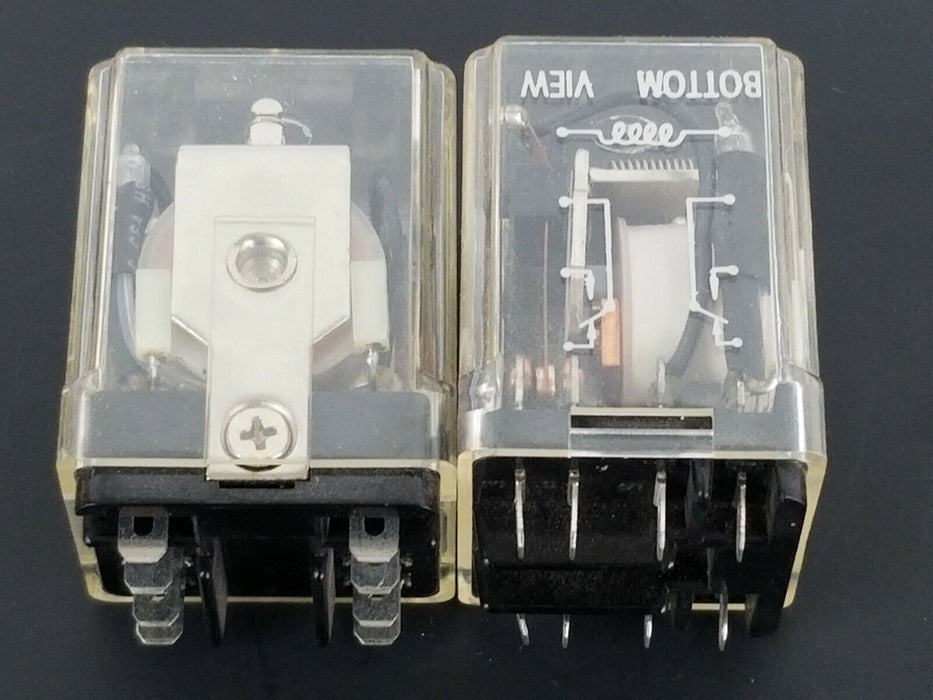 LOT OF 2 ACI 9826A1203 RELAYS COIL: 120VAC